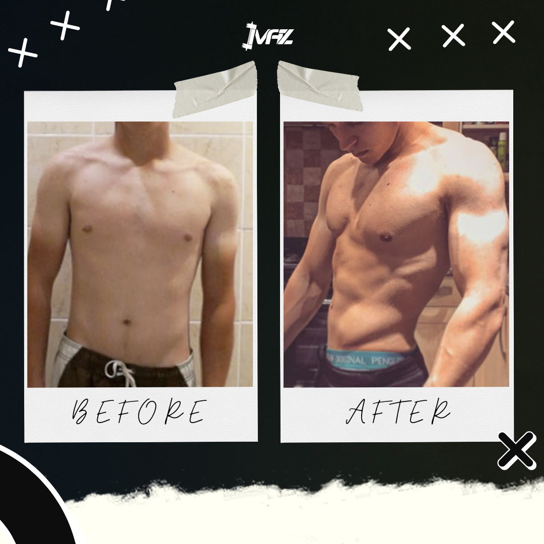 Client transformation: Shredded Physique